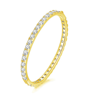 Pulsera love no.2 de moissanita personalizable