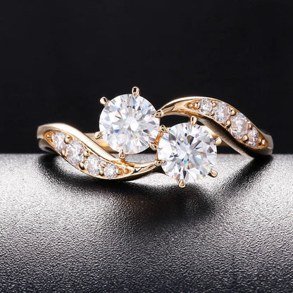 Anillo de Promesa, Corte Brillante