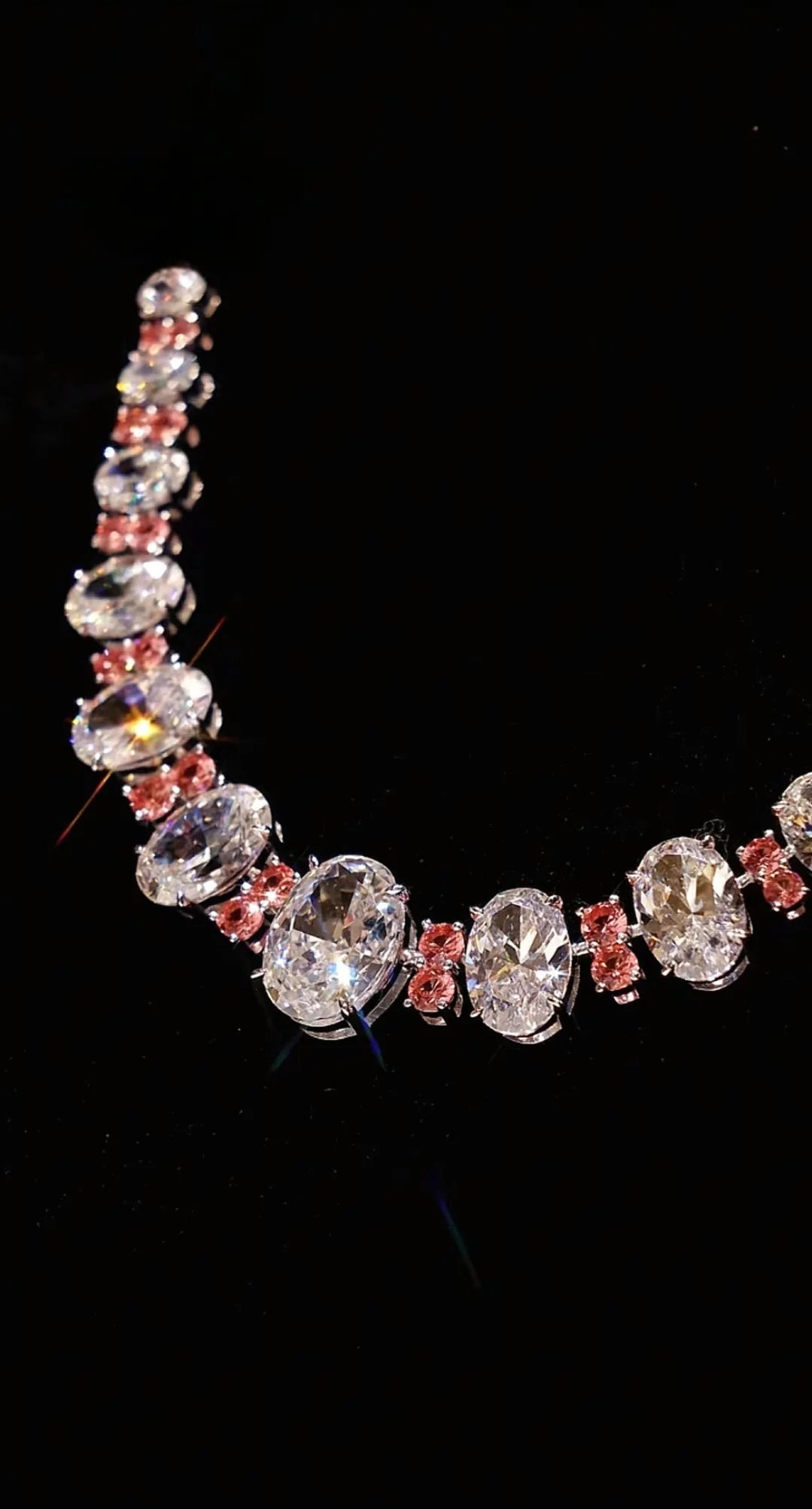 Corazón de Zafiro Rosa