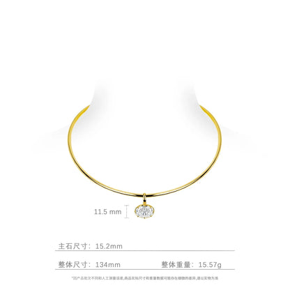 Gargantilla de oro 18k