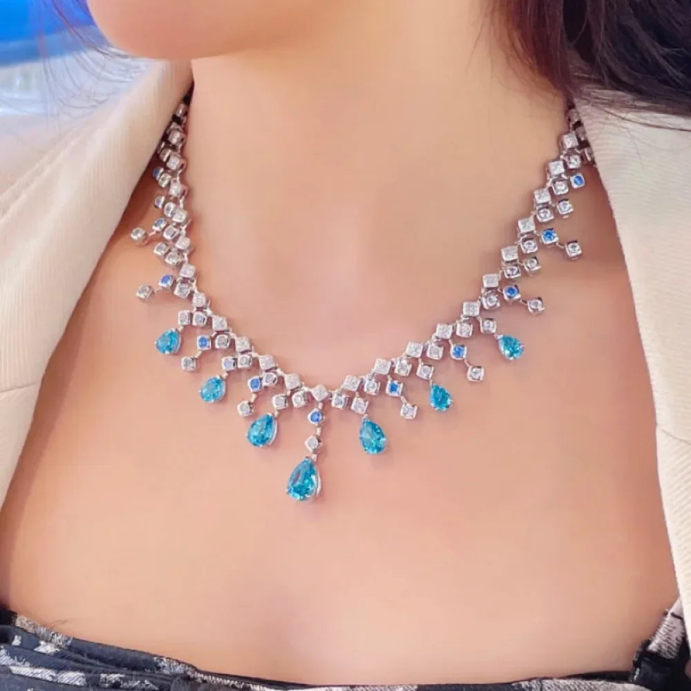 Aquamarine Necklace