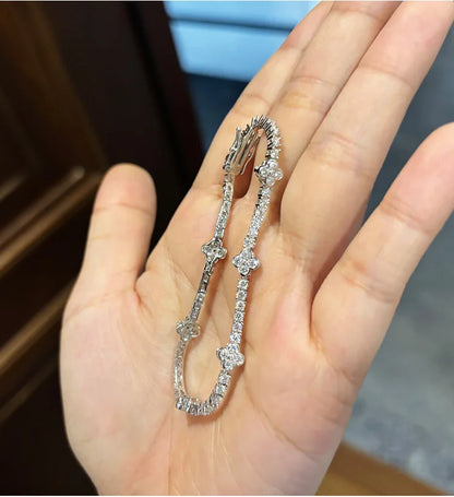 Pulseras de moissanita Unisex