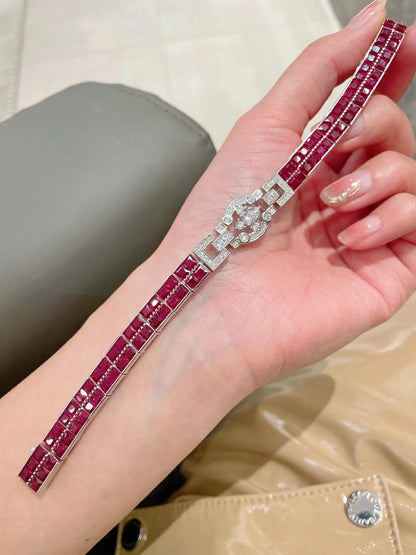 Pulsera Rubí Imperial