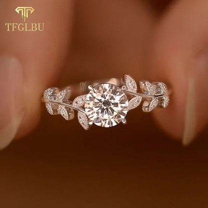 Anillo de compromiso moissanita 1CT