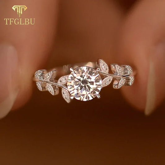 Anillo de compromiso moissanita 1CT