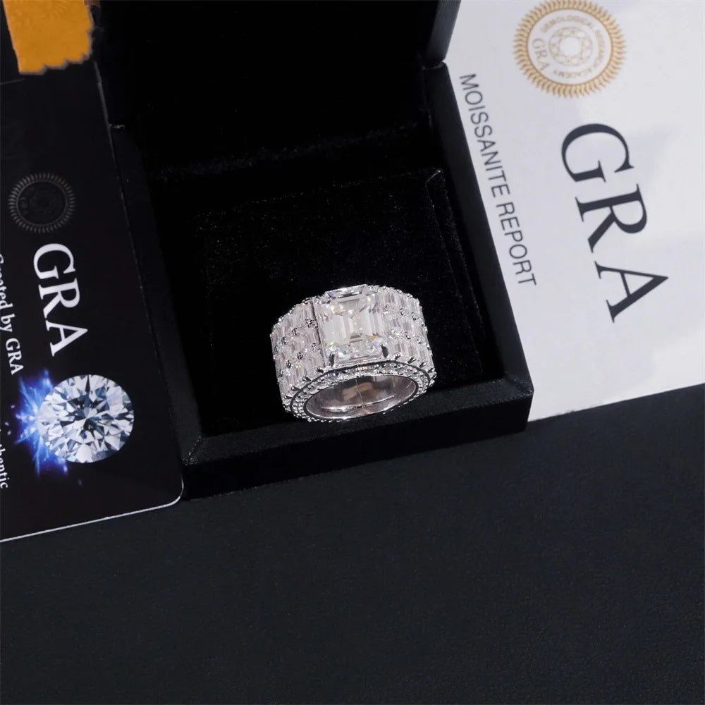 Anillo Ice Baguettes VVS