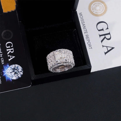 Anillo Ice Baguettes VVS