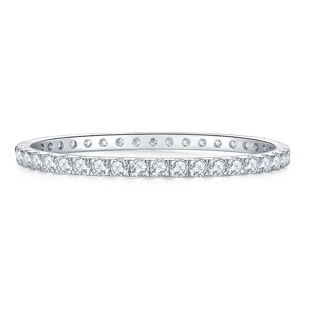 Pulsera love no.2 de moissanita personalizable