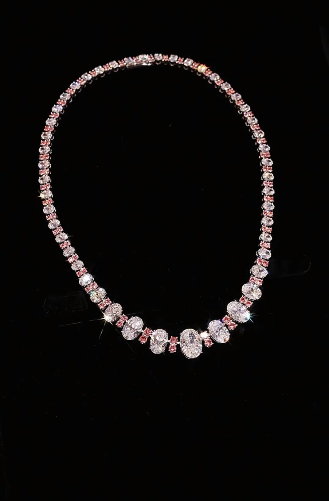 Corazón de Zafiro Rosa