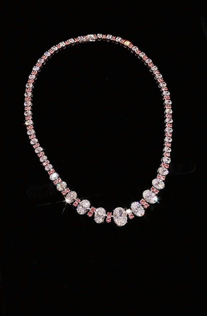 Corazón de Zafiro Rosa