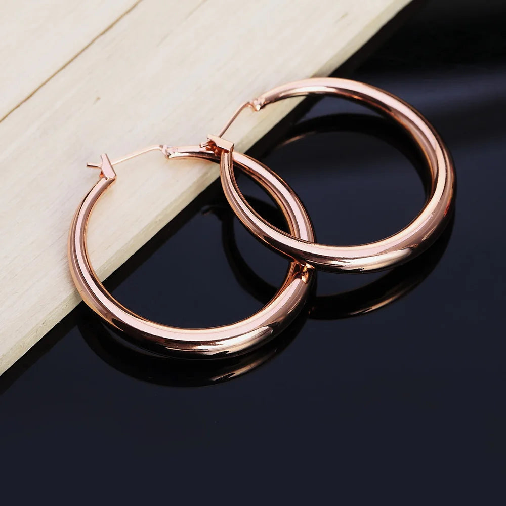 Pendientes de aro de 3.5cm