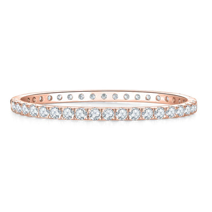 Pulsera love no.2 de moissanita personalizable