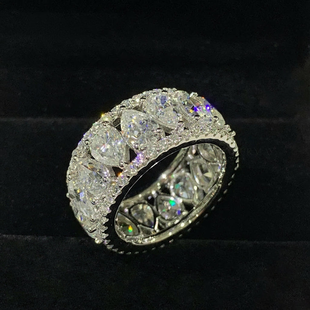 Anillo Eternity Ice Unisex