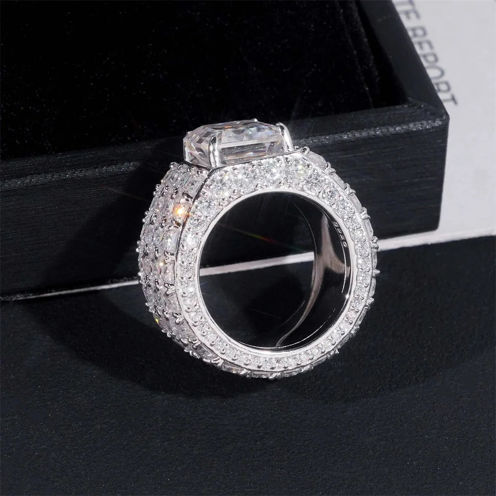 Anillo Ice Baguettes VVS