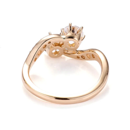 Anillo de Promesa, Corte Brillante