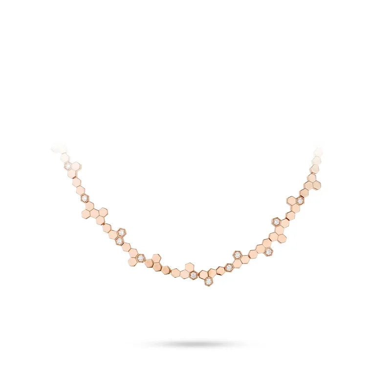 Collar Honeycomb de Plata