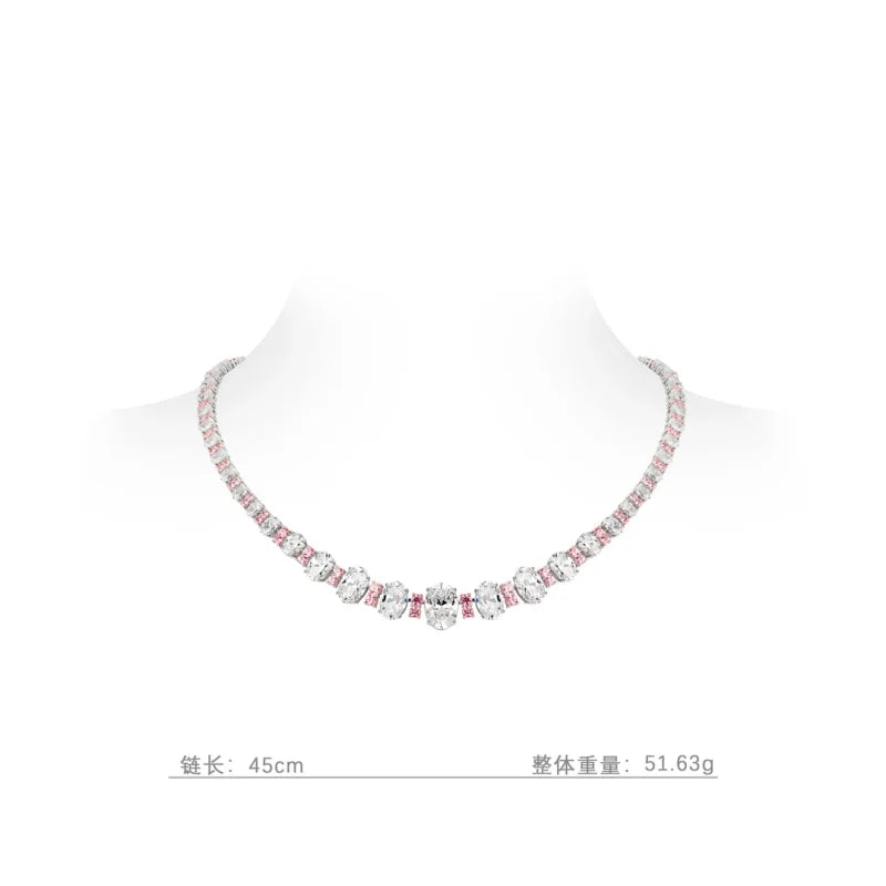 Corazón de Zafiro Rosa