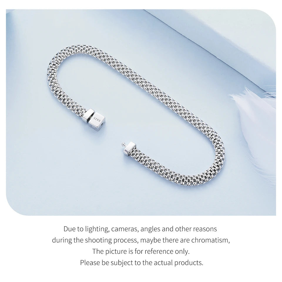 Pulsera de plata Unisex