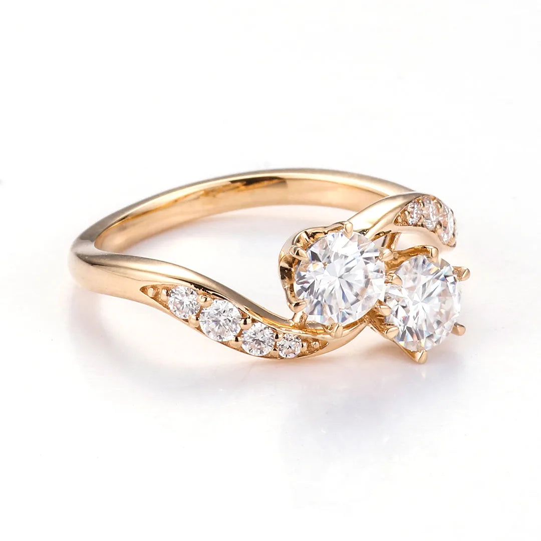 Anillo de Promesa, Corte Brillante