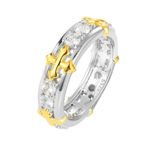 Anillos Ice Out de moissanita