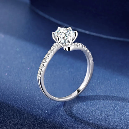 Anillos de moissanita
