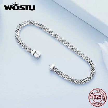 Pulsera de plata Unisex