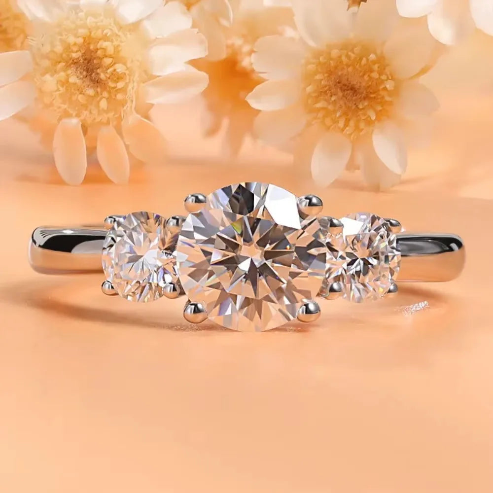 Anillo de compromiso 1.6 kilates