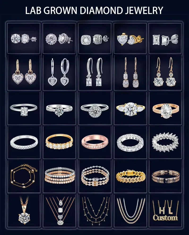 Anillo de compromiso de diamante Marquesa de oro de 14K y 18K para mujer, sortija de diamante cultivado en laboratorio, joyería fina con certificado IGI