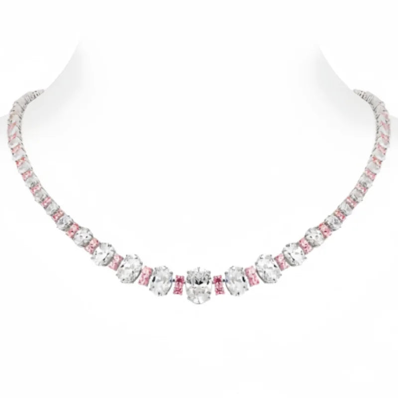 Corazón de Zafiro Rosa