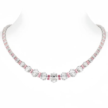 Corazón de Zafiro Rosa