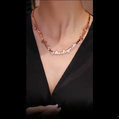 Collar Honeycomb de Plata