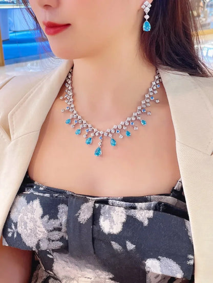 Aquamarine Necklace