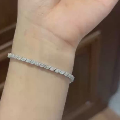 Pulsera Marquise de Moissanita