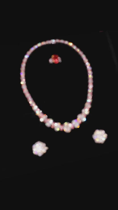 Corazón de Zafiro Rosa