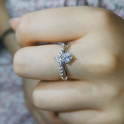 Anillo de compromiso 0.5 kiltates