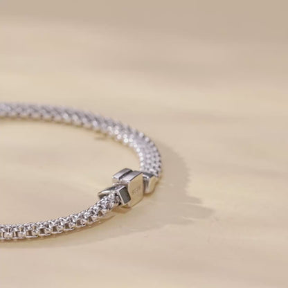 Pulsera de plata unisex