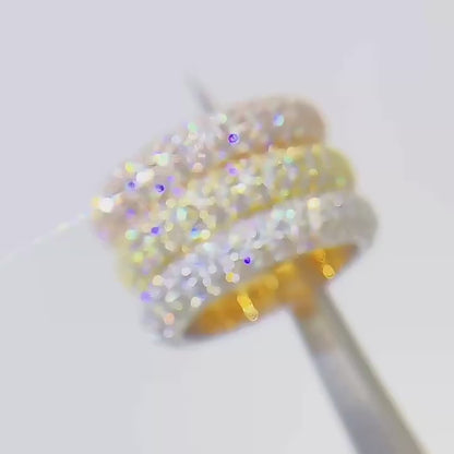 Anillo VVS Moissanita