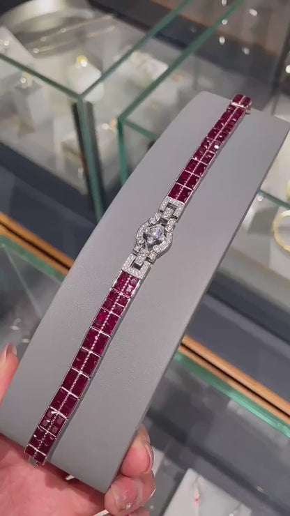 Pulsera Rubí Imperial